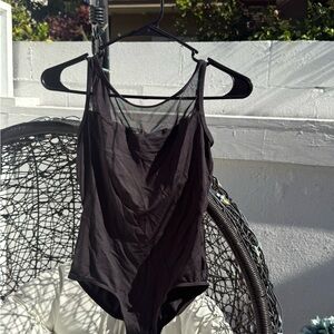 Dance black leotard women size small